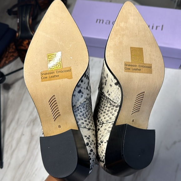 Paige snakeskin embossed leather boots. New never worn with box and dust bags. - Picture 4 of 13